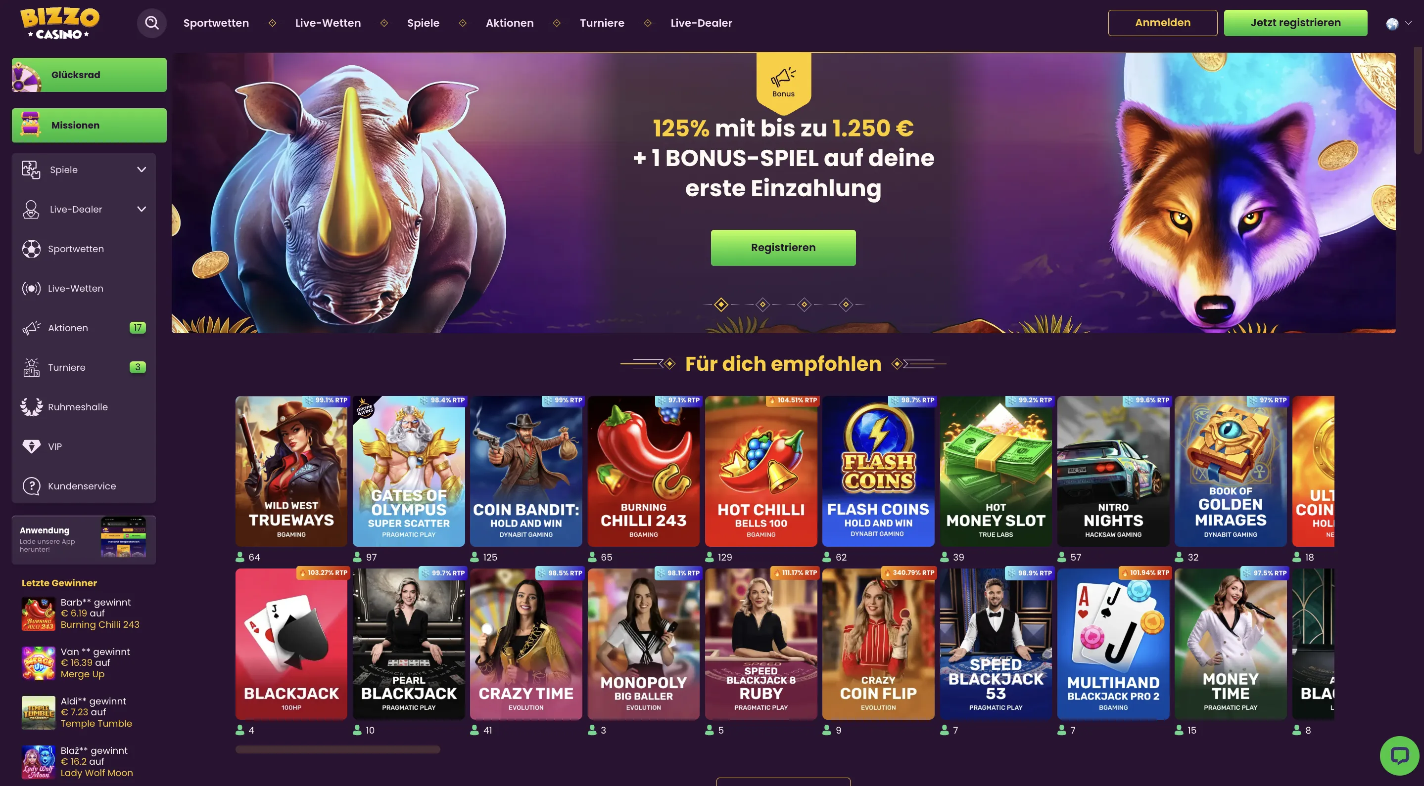 Die besten Online Casinos Österreich 2026